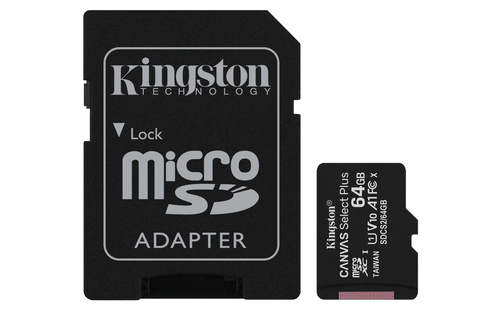 Kingston Canvas Select Plus MicroSDXC - 64 GB