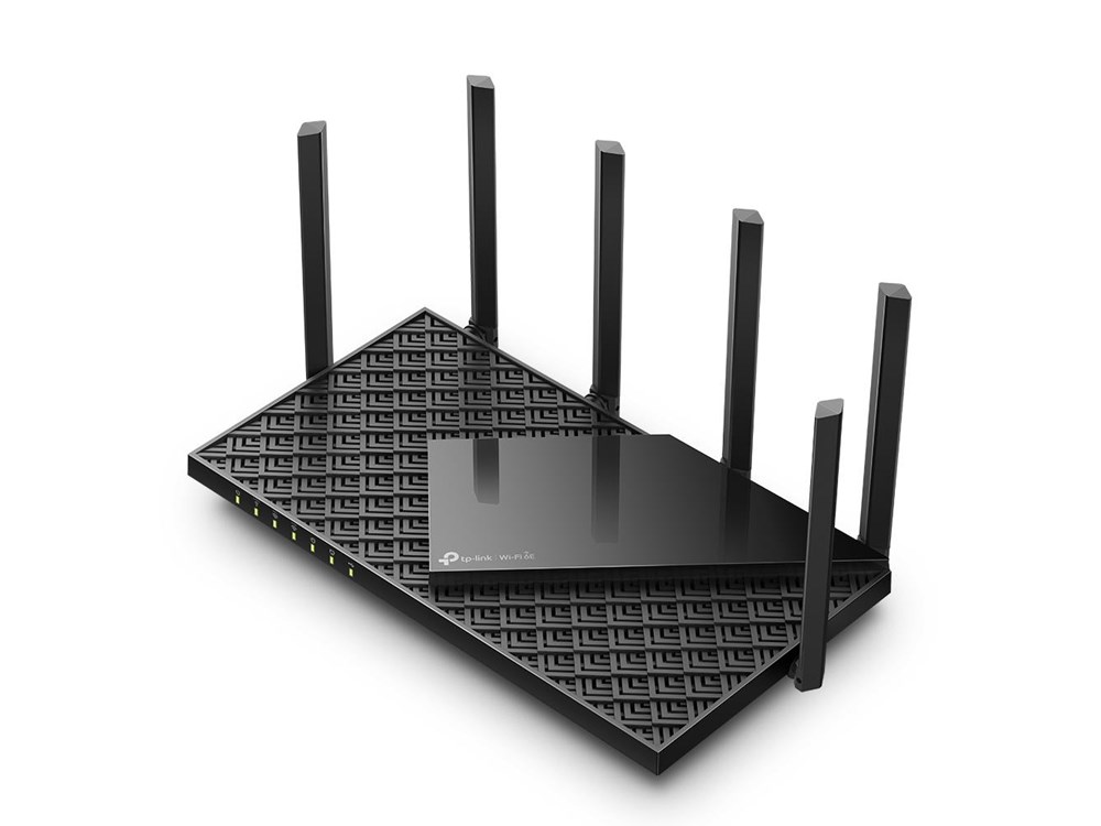 TP-LINK Archer AXE75 draadloze router Gigabit Ethernet Tri-band (2,4 GHz / 5 GHz / 6 GHz) Zwart