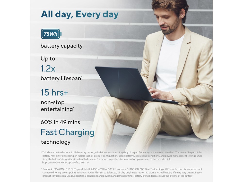 ASUS Zenbook 14 OLED UX3405MA-PP192W