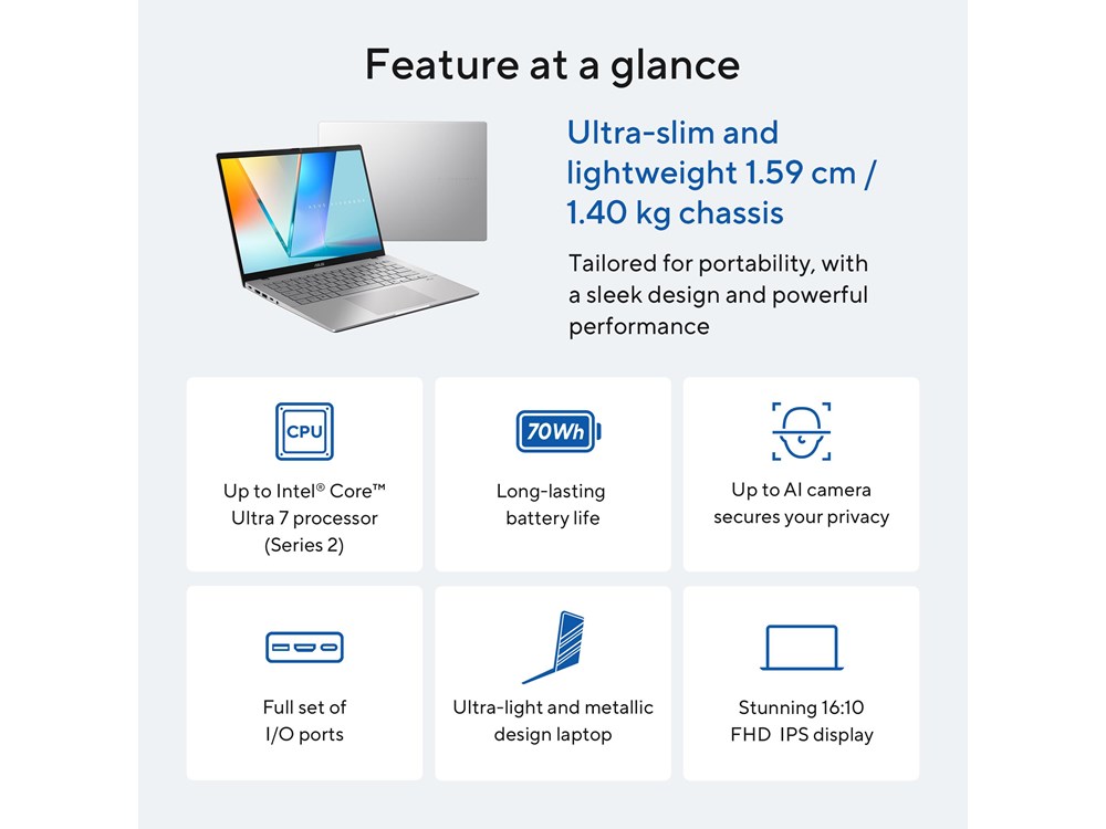 ASUS Vivobook S 14 S3407VA-LY032W