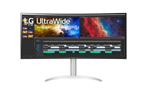 LG monitor 38WP85C-W - 38 inch