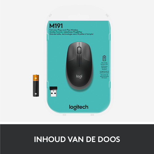 Logitech M190 - Optisch