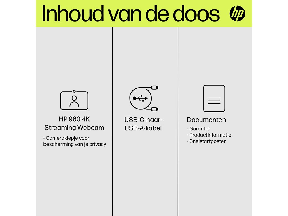 HP 960 4K Streaming Webcam