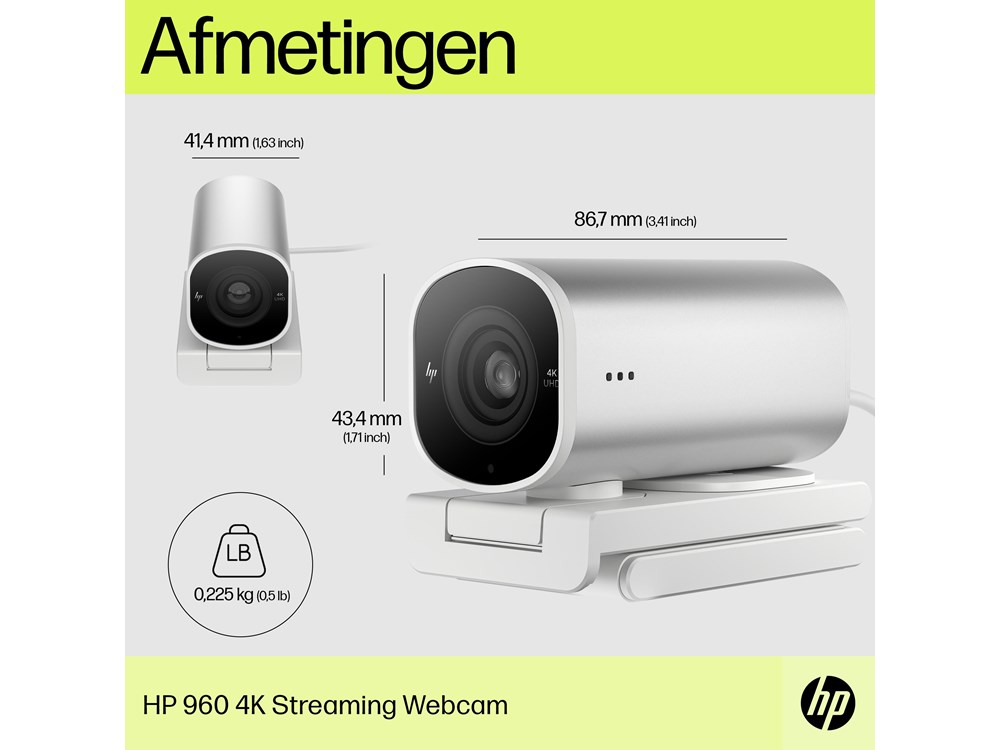HP 960 4K Streaming Webcam