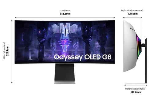 Samsung Odyssey Neo G8 LS34BG850SUXEN - 34 inch