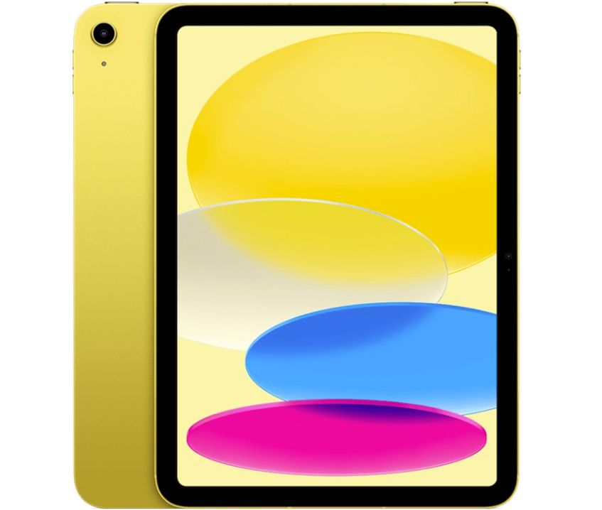 Apple iPad (2022) - 256 GB - Wi-Fi - Geel