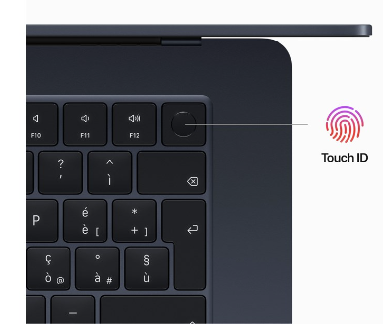 Apple MacBook Air (2023) 15.3 inch - M2 - 8 GB - 256 GB - Middernacht