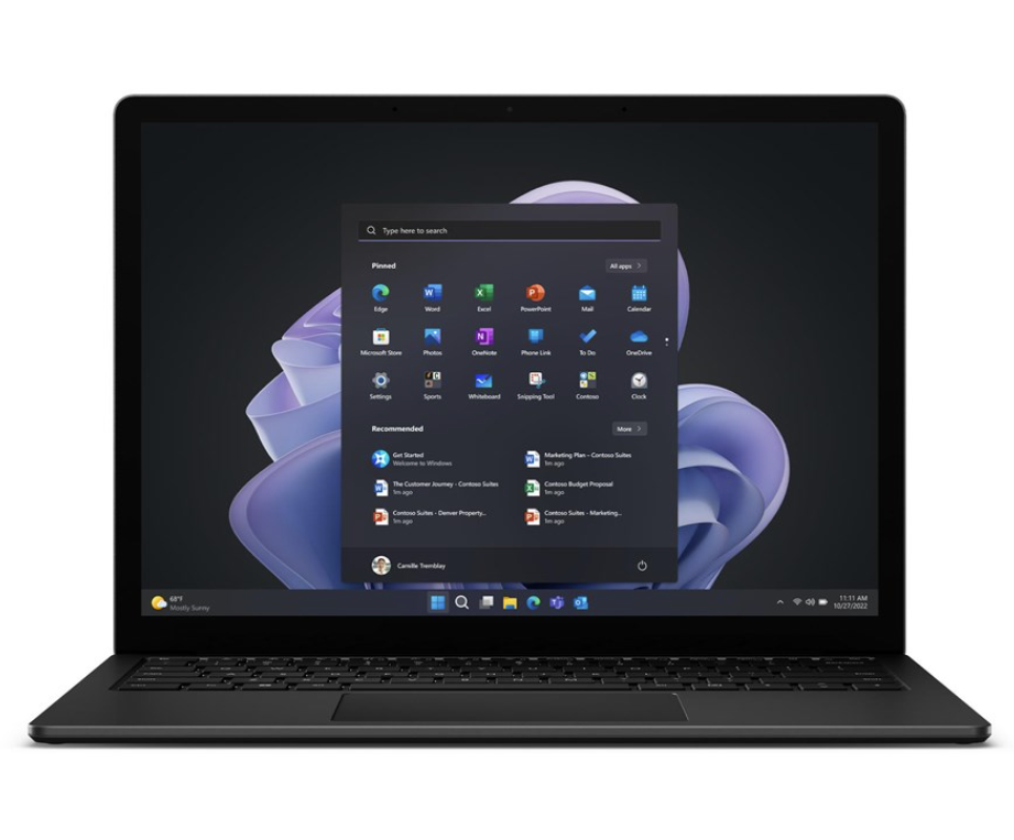 Microsoft Surface Laptop 5 - 256 GB - Zwart
