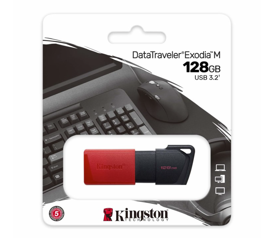 Kingston Technology DataTraveler Exodia M - 128 GB