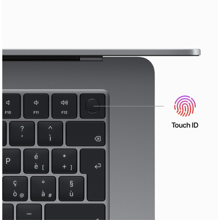 Apple MacBook Air (2023) 15.3 inch - M2 - 8 GB - 256 GB - Spacegrijs