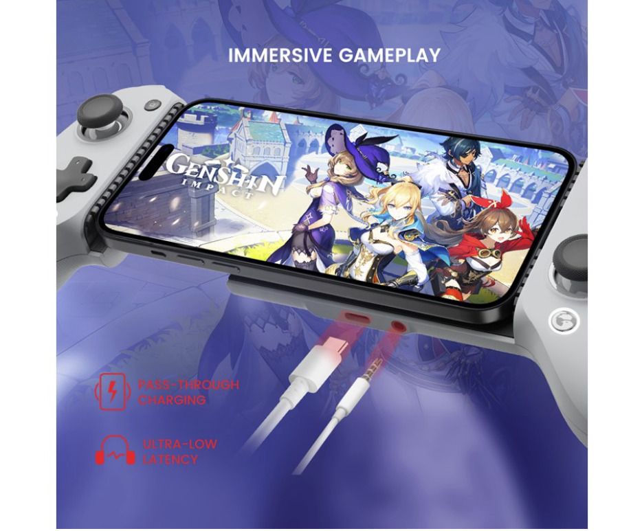 Gamesir G8 Galileo Smartphone Game Controller - Grijs