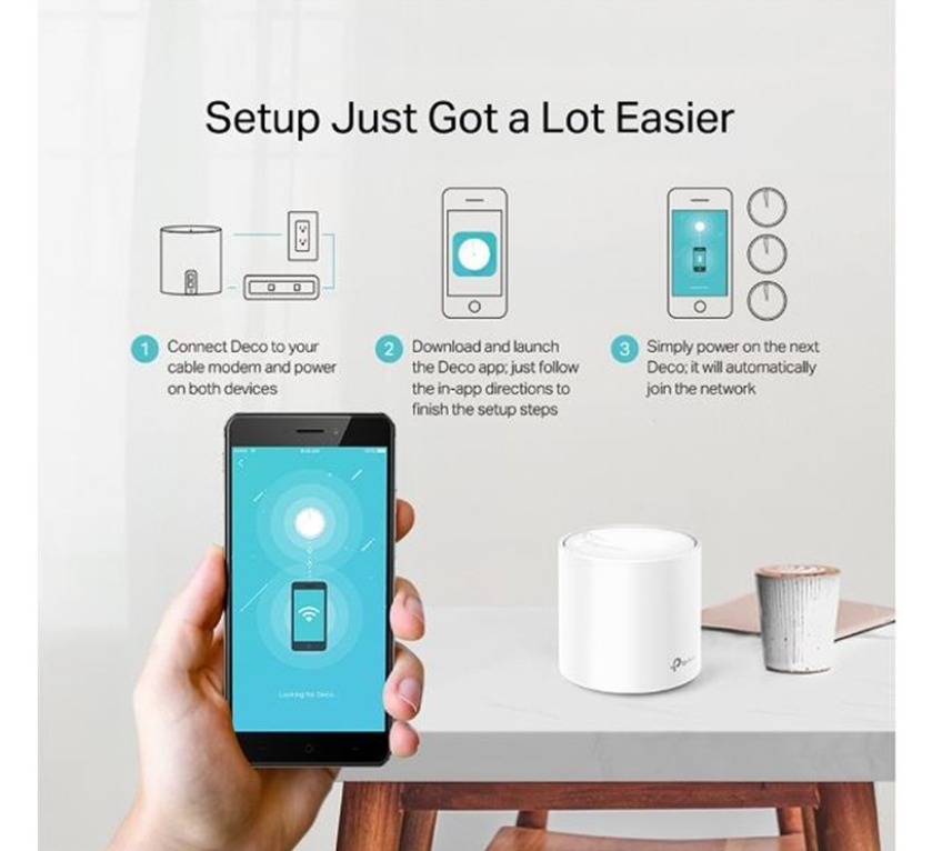 TP-LINK Deco X20 - Multiroom Wifi Systeem - Single