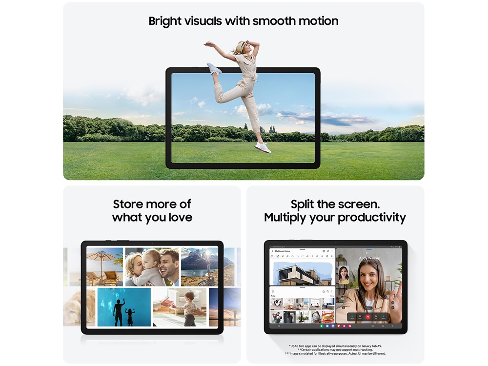 Samsung Galaxy Tab A9 8.7-inch - 64 GB - Wi-Fi - Grafiet