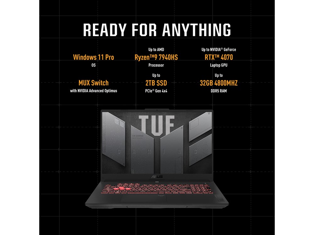 ASUS TUF Gaming A17 FA707NVR-HX013W