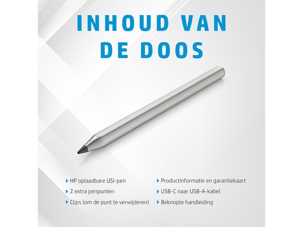 HP draadloos oplaadbare USI-pen - voor Chromebook