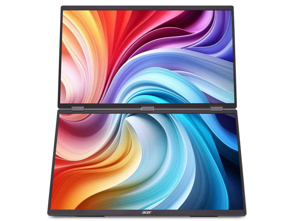 Acer PD193QE - Dual Portable Monitor - 18,5 inch