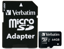 Verbatim MicroSDXC - 64 GB