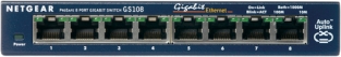 NETGEAR Prosafe GS108 - 8 Poorts