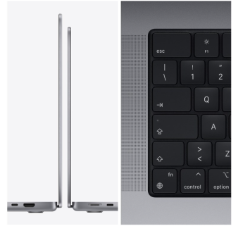 Apple MacBook Pro (2021) 16.2 inch - M1 Pro - 16 GB - 1 TB - Grijs