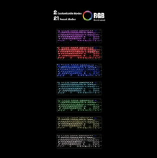 Ewent PL3350 Gaming Mechanical RGB