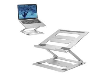 ACT opvouwbare laptop standaard - Grijs