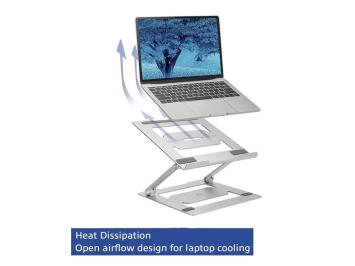 ACT opvouwbare laptop standaard - Grijs