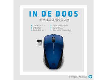 HP 220 - Optisch - Blauw
