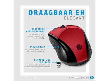 HP 220 - Optisch - Rood
