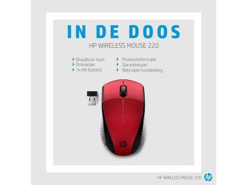 HP 220 - Optisch - Rood