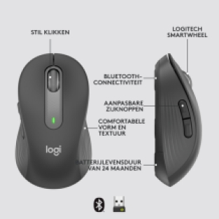 Logitech Signature M650 - Optisch - Grafiet