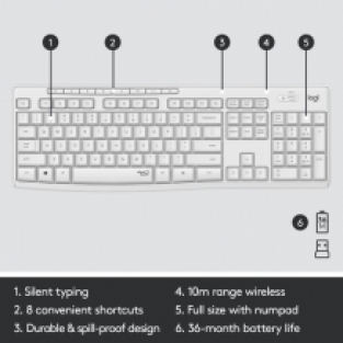 Logitech MK295 - Combo wit