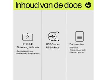 HP 960 4K Streaming Webcam
