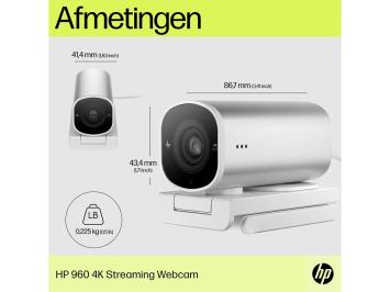 HP 960 4K Streaming Webcam