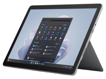 Microsoft Surface Go 4 - 128 GB - Platina - Inclusief Type Cover