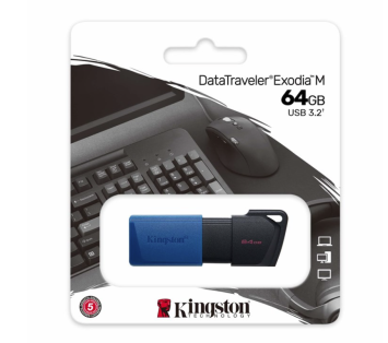 Kingston 64 GB Technology DataTraveler Exodia M