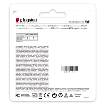 Kingston 64 GB Technology DataTraveler 70 - USB C