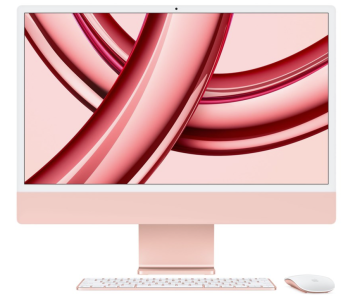 Apple iMac 2023 24 inch 4.5K - M3 - 8GB - 256GB - Roze