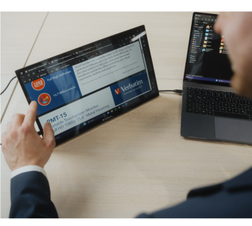 Verbatim Portable Touchscreen Monitor - 15.6 inch