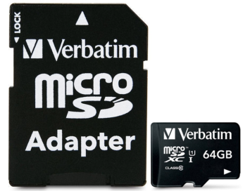 Verbatim MicroSDXC - 64 GB