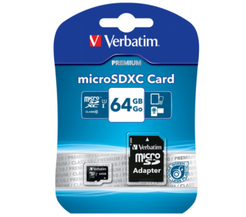 Verbatim MicroSDXC - 64 GB