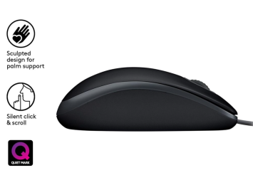 Logitech B110 Silent - Optisch