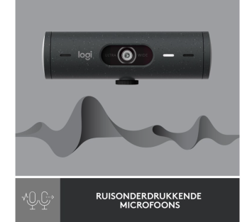 Logitech Brio 500 - Grafiet
