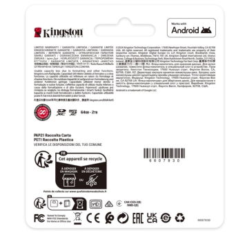 Kingston 128GB microSDXC - 128 GB