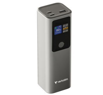 Verbatim Charge 'n' Go Powerbank - 27.000 mAh - Grijs