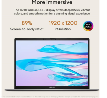 ASUS Vivobook S16 M3607GA-SH004W Copilot+ PC