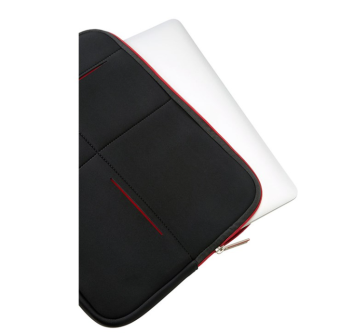 Samsonite Laptop Sleeve Airglow - 14,1 inch - zwart/rood
