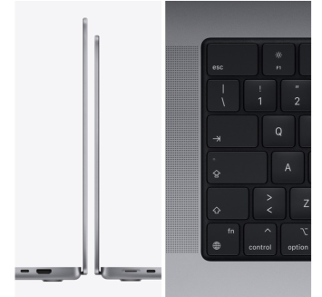 Apple MacBook Pro (2021) 14.2 inch - M1 Pro - 16 GB - 1 TB - Grijs