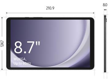 Samsung Galaxy Tab A9 8.7-inch - 64 GB - Wi-Fi - Grafiet